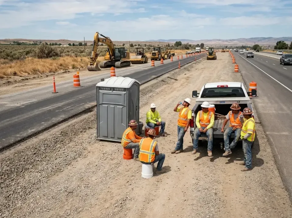 highway-road-construction-crew-007 — frequently asked questions, Porta Potty and Restroom Rentals in Hamburg, NJ